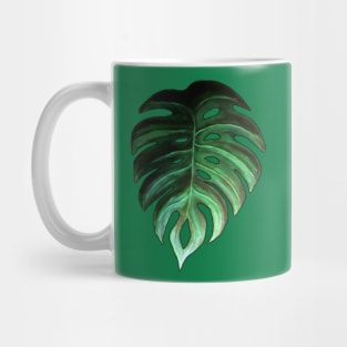 Monstera Leaf Design Mug